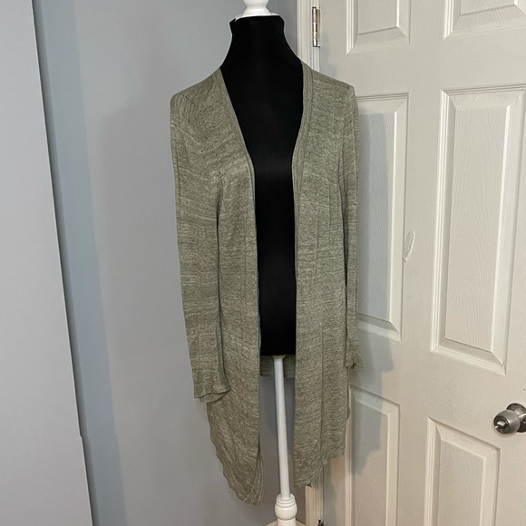 Torrid Grey Open Sweater Lightweight Torrid Size 0 - Picture 2 of 6